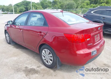 2010 Kia Forte Ex z USA, uszkodzony, nr VIN KNAFU4A26A5121610